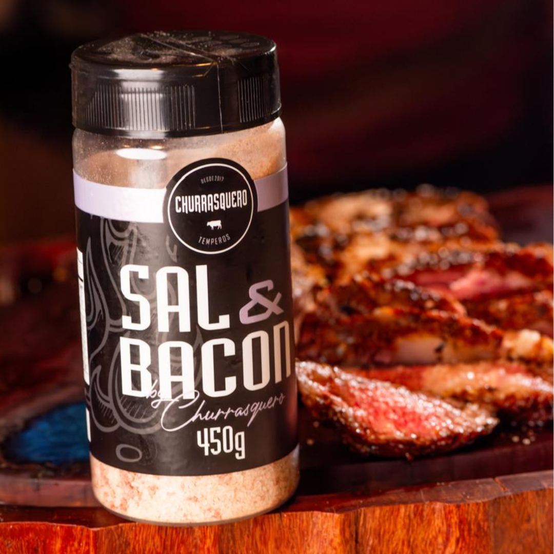 SAL DE PARRILLA E BACON - 450g