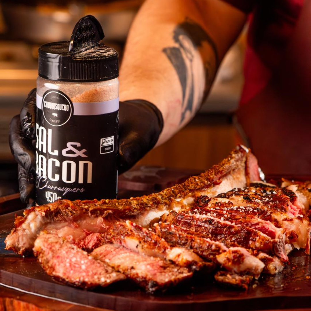 SAL DE PARRILLA E BACON - 450g