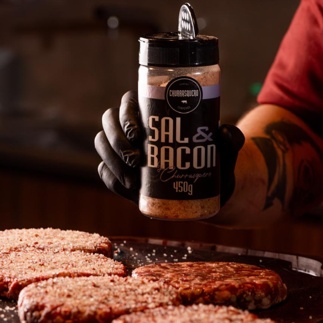 SAL DE PARRILLA E BACON - 450g
