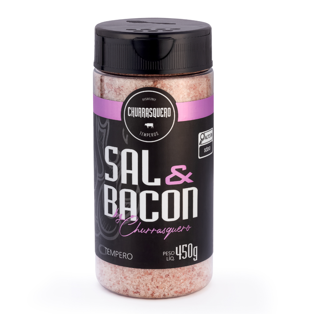 SAL DE PARRILLA E BACON - 450g