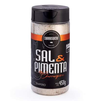 SAL DE PARRILLA E PIMENTA - 450g