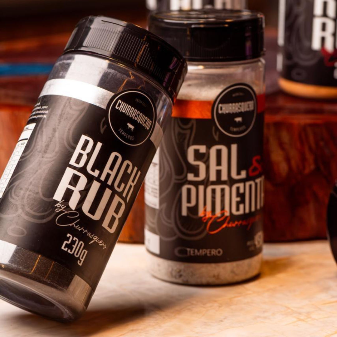MIX DE TEMPEROS BLACK RUB - 230g