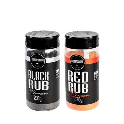 KIT RUBS MIX DE TEMPEROS - 02 ITENS
